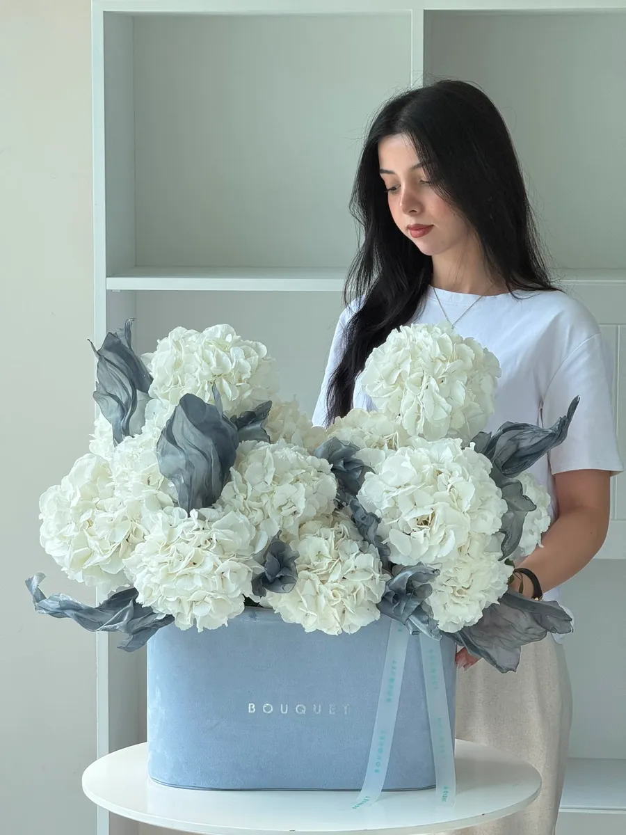White Hydrangea Dyson M view 1